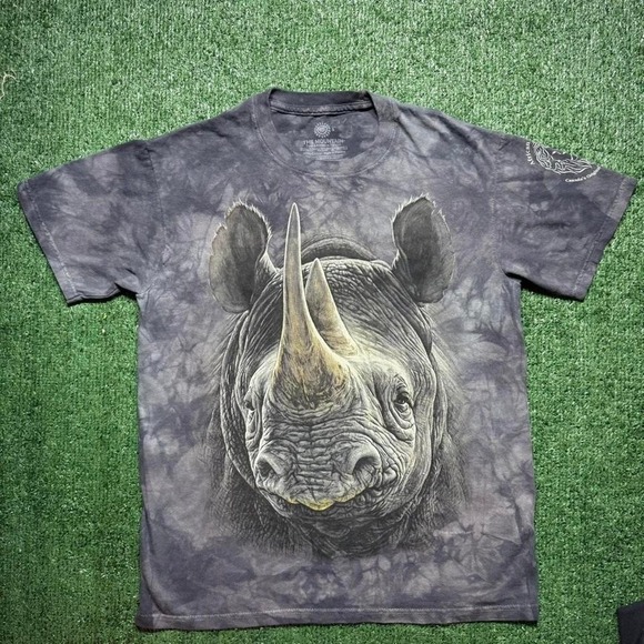 The Mountain Rhino Graphic Tee - Size S - Picture 1 of 7
